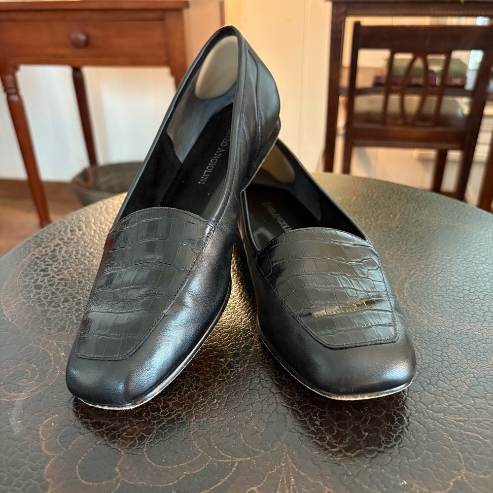 Enzo Angiolini Leather Loafers women’s size 7N